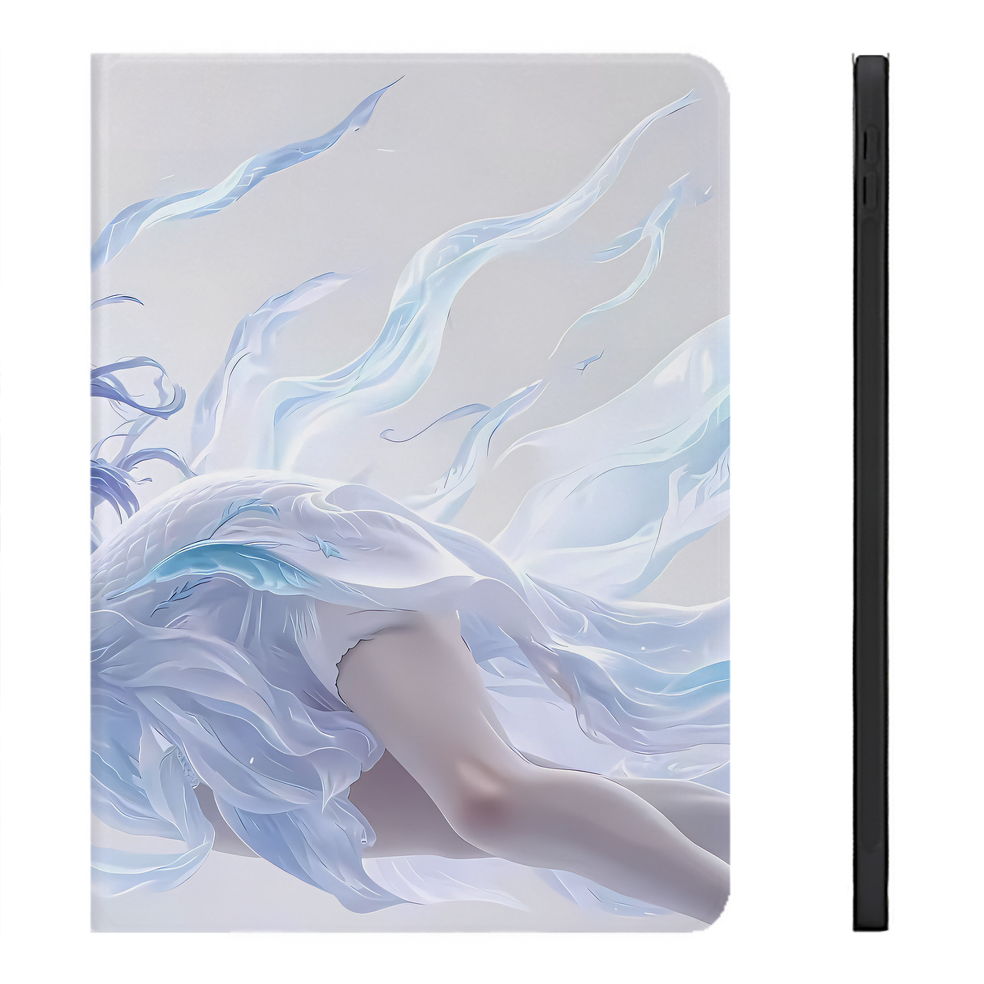 （画像用） Ne Zha 2 ナタ 魔童の大暴れ IPadケース ペンホルダー付き ブックスタイルデザイン